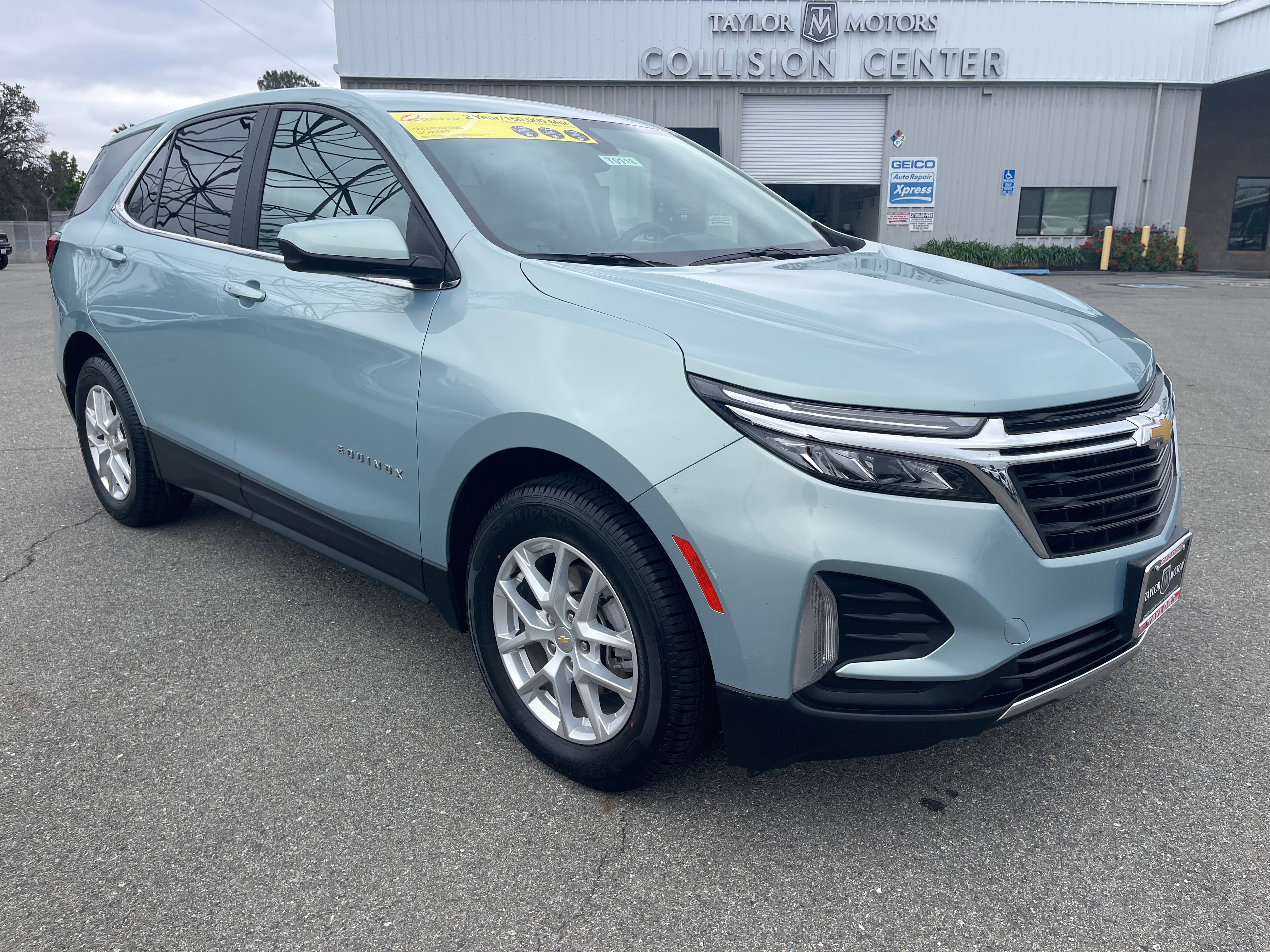 2022 Chevrolet Equinox — rear three-quarter view